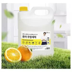 대용량 업소용 주방세제 4L(2개입)