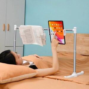 침대 독서대 접이식 눕서대 각도 고정형 조절 가능 높이