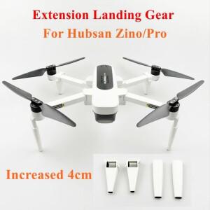 랜딩 기어 접이식 높이기 다리 지원 Hubsan ZINO H117S / Pro RC 드론 액세서리 용 피트 확장 보호대