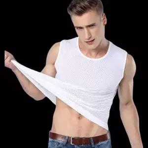 [옷자락]남자 라운드넥 이너 루즈핏 기본 민소매