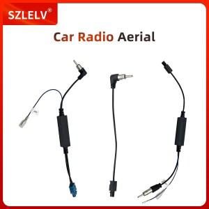폭스바겐호환 모델과 호환되는 범용 자동차 FM AM 스테레오 라디오 안테나 어댑터 케이블 FAKRA Z 남성 플