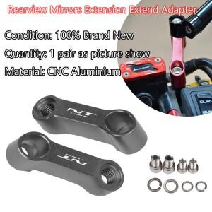 혼다 호환 NT1100 NT  바이크 오토바이 백미러 마운트 핸들 바 어댑터 홀더 브래킷 확장