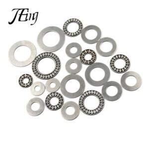 호환 쓰리인원 평면 축 볼 베어링  AXK0821-AXK2542 스러스트 니들 롤러 와셔 2개 포함