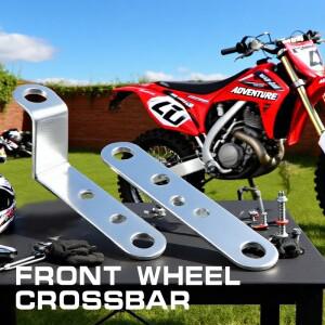 LED 스포트라이트 바이크 오토바이 크로스바  앞바퀴 7자형 확장  백미러 및 헤드라이트 브래킷.