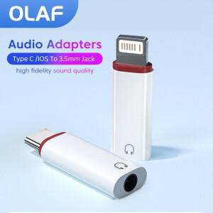 Lightning To 3 5 MM 잭 AUX 어댑터 iphone 호환 14 13 12Pro C타입 헤드폰 커넥터 오디오 분배기 휴대폰