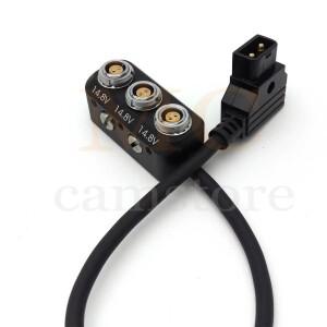 전원 분배기 상자 1 x D-tap Male - 3 0B 2핀 Female 14.8V 어댑터 케이블