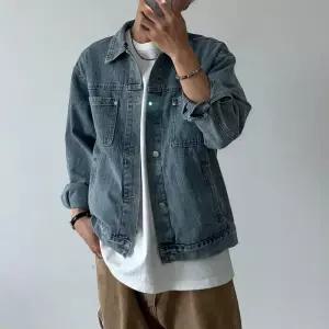 [옷자락]남자 여자 캠퍼스룩 트러커 후드탈부착 투웨이 청자켓