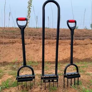 쟁기 쟁쇠 홉퍼 호파 수동 골타기 수확 관리기 갈퀴 농사