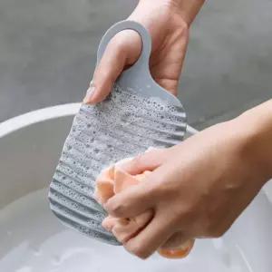 미니 핸디 빨래판 양말 손빨래 세탁실 여행 휴대용 개수대 빨래 세면대 싱크대 세탁판 손세탁 해외 속옷