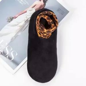 [골드스마일]겨울 양말 커플 덧신 벨벳 수면 검정색양말 방한 두꺼