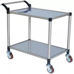 구르마 서빙카 스테인레스 2단 특대 무소음바퀴