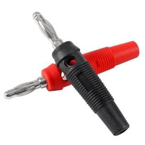 호환 고전류 나사 유형 4mm 바나나 플러그  수 스택형 커넥터  스피커 케이블 어댑터  32A  10 개