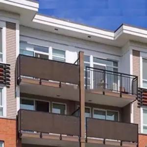 사생활 시선차단 베란다가림막 간편설치 난간가림막