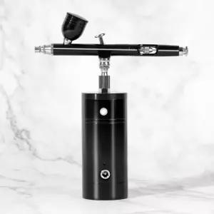 미니 에어스프 분무기 미용실 도장 스프건 미세분무기