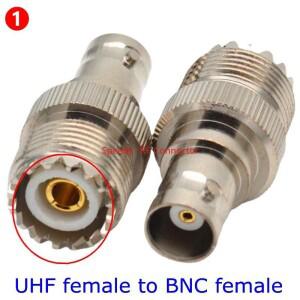 호환 PL259 SO239 SL16 UHF to BNC Q9 남성 플러그여성 잭 RF 동축 커넥터 라디오 어댑터 안테나 WiFi 케이