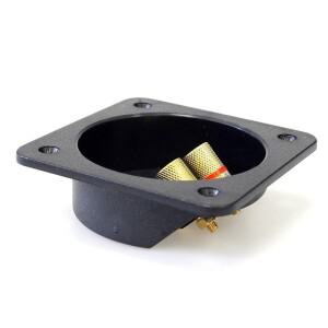 호환 승진 DIY 홈 자동차 스테레오 스크류 컵 커넥터 서브 우퍼 플러그 양방향 스피커 박스 터미널 바인딩