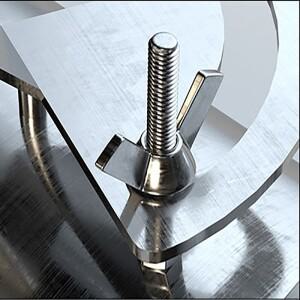 호환 수동 풍량 조절 밸브  아연 도금 화이트 다리미 핸들 공기 스테인레스 원형 파이프라인 90  회전