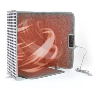 레이나971 발난로 4면 책상 접이식 파티션히터 전기 사무실 사무실로 발열 미니