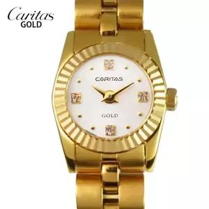 카리타스 고품격 18K 골드 여성 선물 명품 예물 고급 팔찌 손목 금 시계 / C288WGF