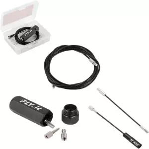 FLY_H 자전거 내부 케이블 배선 도구 키트 탄소 섬유 프레임 Di2 와이어 나사산 브레이크 호스 튜브 자석