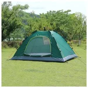 2~3인용 해피캠핑 오토 원터치텐트(그린)