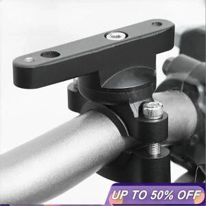 다기능 핸들바 원형 튜브 고정 확장기 회전 조절 가능 헤드라이트 홀더워터컵 바이크 오토바이 부품