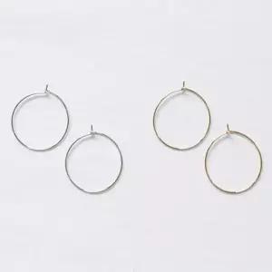 스키니 링 귀걸이 귀걸이 귀찌 패션귀걸이 악세사리 쥬얼리