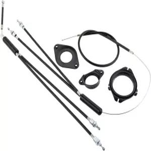 HZ-MONSTAR BMX 바이크 자이로 브레이크 케이블 전면 후면 상부 하부 스피너 로터 풀 키트 및 하우징