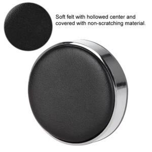 5cm 7cm 시계 보석 무브먼트 케이스 쿠션 패드 가죽 보호 홀더 수리 도구 액세서리