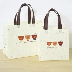 [문구] 튼튼하고 실용적인 부직포 기프트 백 10p