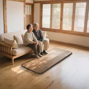 나노륨 온수 카페트 매트 (소형 100x183)전기매 전기매 온열매