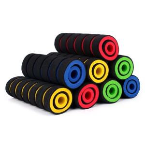 범용 바이크 오토바이 핸들 바 그립 커버  브레이크 클러치 레버  소프트 스폰지 폼 세트당 4 개