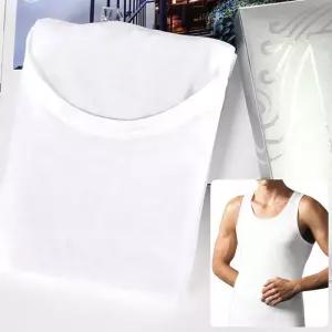 [제임스딘]제임스딘남자런닝 백수 100수 선물용 런닝구 백색 편한 순면 런닝셔츠