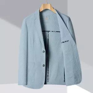 캐주얼 정장 자켓 봄가을 남자정장자켓 아빠 넥 중년 ible3