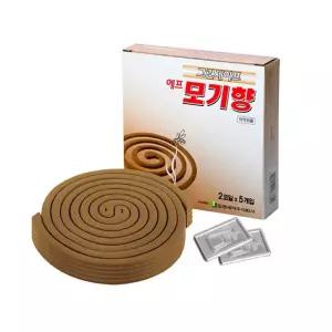 그린세이프 에프 모기향 2코일x5입 10개 연소 향연소 잡이 야외이 벌레제거 해피홈 캠핑용품