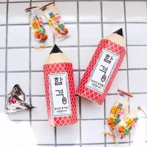 수능 응원 단체 학생 학교 선물/연필 합격 엿 간식 수능선물 간식선물