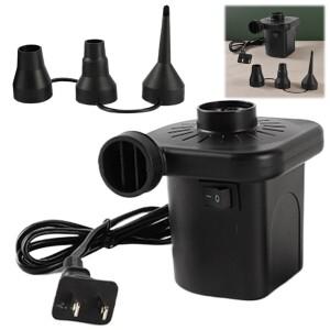 3개의 노즐이 있는 전기 에어 펌프 매트리스 인플레이터/디플레이터 인플레이터블 보트 수영 링용