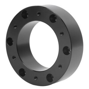 알루미늄 합금 스티어링 휠 스페이서  높이 증가 패드 어댑터  6 홀 허브  1 인치