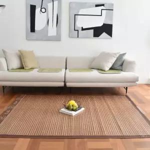 150x190 브라운도트 대형 대자리 초광