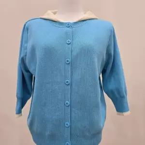 [포커스]로빈배색후드가디건 FM5C3KC3138BL_SH