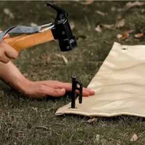 캠핑 뉴 방염포 가방포함 화로 난로 재방지 a151용품 야외 용포 매트 방열 내열