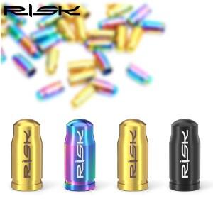 위험 티타늄 Presta Schrader 밸브 커버 방수 방진 MTB 도로 자전거 FV AV 캡 제거 도구 사이클링 부품 액