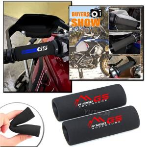 BMW 호환 1200/1250 GS 어드벤처 바이크 오토바이 그립 커버 충격 방지 스폰지 미끄럼 핸들 바
