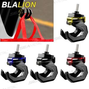 BLALION 바이크 오토바이 헬멧 보관 후크 스쿠터 수하물 가방 걸이 클로 홀더 알루미늄 합금 설치가 용이함