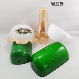 유리 전등갓 램프 테이블 패션 머리맡 럭셔리 현대 캔틴 패브릭 투명 랜턴