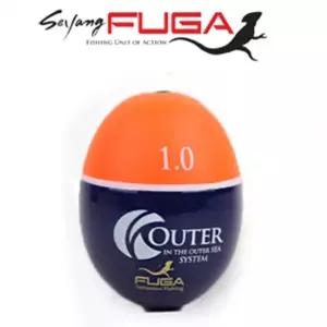 푸가 아우터 구멍찌 나무 낚시 오동 오동낚시 수제