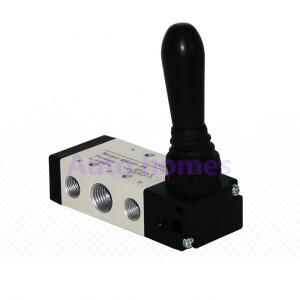 호환 5/3 웨이  에어 핸드 컨트롤 밸브  스프링 리턴 수동 4H230C-08 포트  1/4 인치  BSP 4H230E-10  3/8