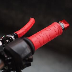 범용 바이크 오토바이 핸들 바 그립 브레이크 클러치 레버 커버  보호대  고무 실리콘 슬리브  2 쌍