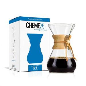 CHEMEX POUR 시리즈 OVER 클래식 포장 8컵 커피 GLASS 메이커