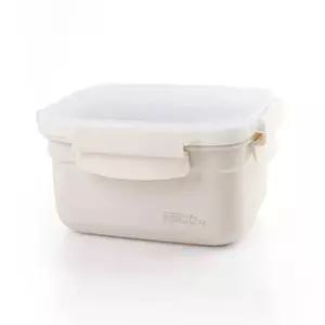 스텐맘 세라믹 컬러직사각 밀폐용기(1200ml)